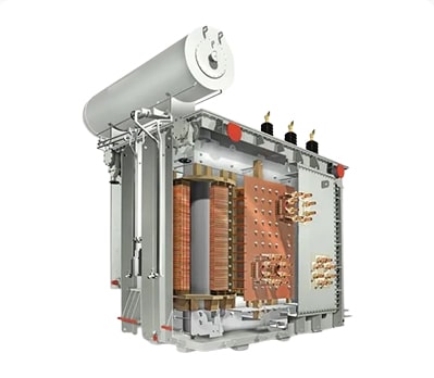 Electric furnace transformer